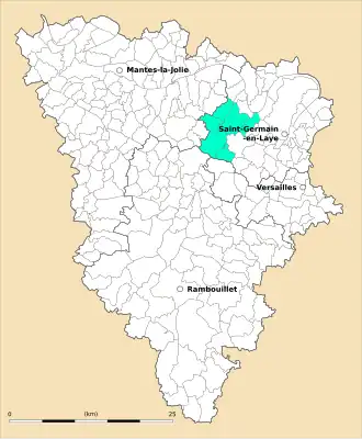 Canton de Poissy-Sud