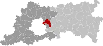 Localisation de Zaventem