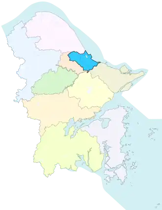 Localisation de Zhènhǎi Qū