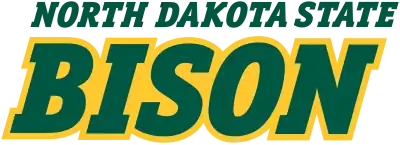 Description de l'image North Dakota State Bison wordmark.svg.