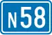 Image illustrative de l’article Route nationale 58 (Belgique)