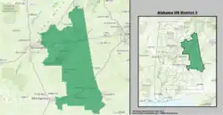 Description de l'image Alabama US Congressional District 3 (since 2013).tif.