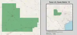 Description de l'image Texas_US_Congressional_District_19_(since_2021).tif.