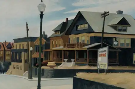 Vent d'est sur Weehawken, 1934.