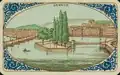Jeu de cartes, vers 1890.