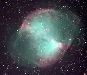 Image captée par le télescope de 2,1&nbsp;m de l'Observatoire de Kitt Peak.