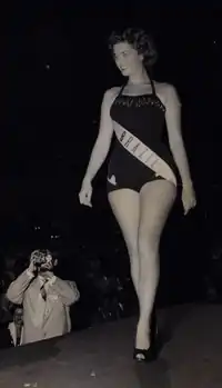 Martha Rocha en 1954.
