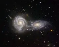 Arp 271 captée par le VLT.