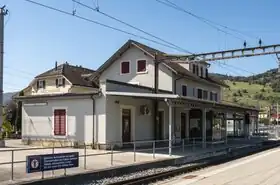 Image illustrative de l’article Gare de Glovelier