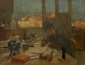 L'Atelier, 1892Musée d'Anvers.