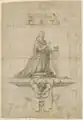 Etude pour la statue de Ferdinand le Catholique.