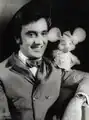 Agildo Ribeiro&nbsp;(it) et Topo Gigio au Brésil (années 1970).