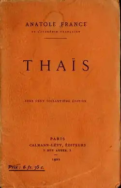 Image illustrative de l’article Thaïs (roman)