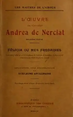 Image illustrative de l’article Félicia ou Mes Fredaines