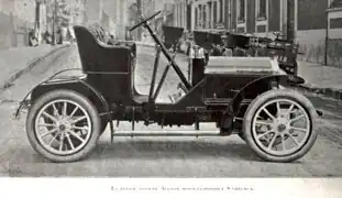 Alcyon 8 CV de 1907.