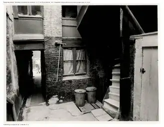 Cour rue au Péterinck en 1975