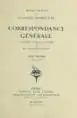 Baudelaire, Correspondance générale